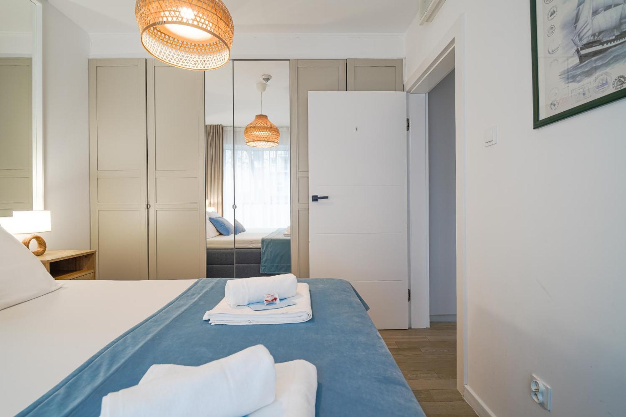 Lulu Apartments - Pod Masztami - Apartament Dwupokojowy - Basen Silownia Parking Kołobrzeg Buitenkant foto